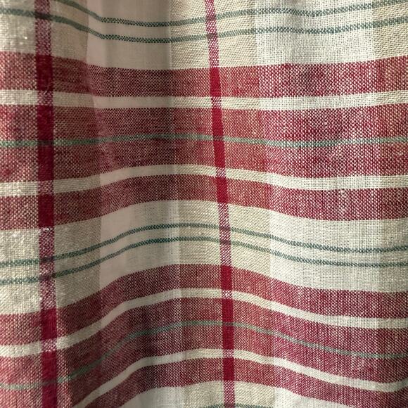 Lane Bryant Off Shoulder Summer Top Size 30/32 in Red and White - Picture 9 of 11